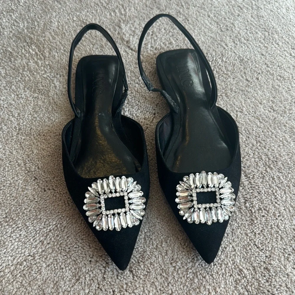 INC Melicity embellished slingback flats ￼ - Picture 2 of 6